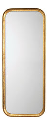 Decoratorsbest Capital Iron Mirror, Gold Leaf