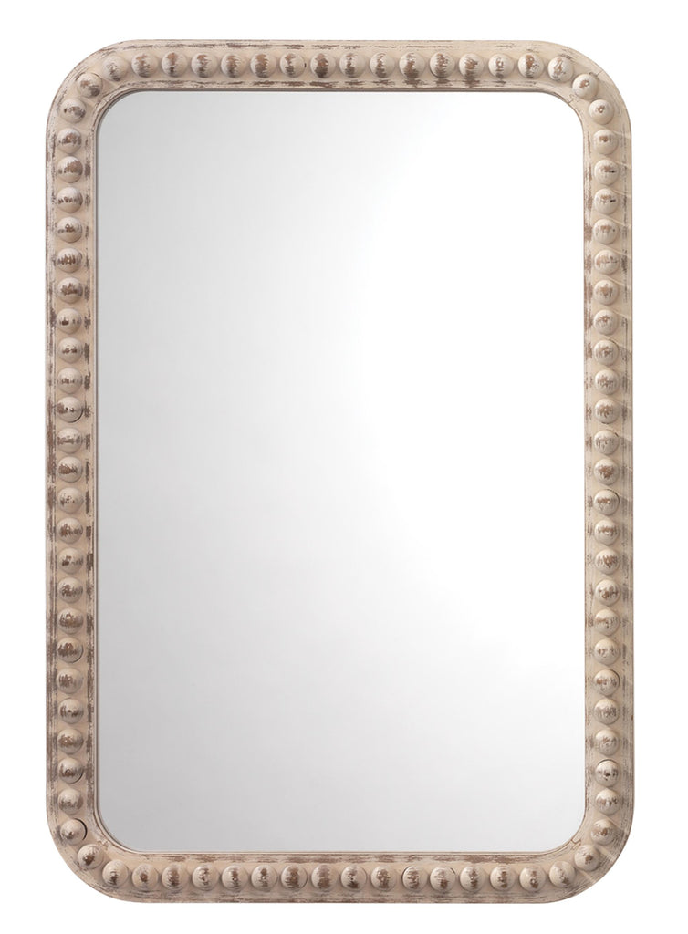 Jamie Young Rectangle Audrey White Washed Mirrors
