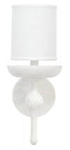 Jamie Young Concord Wall Sconce, White Plaster
