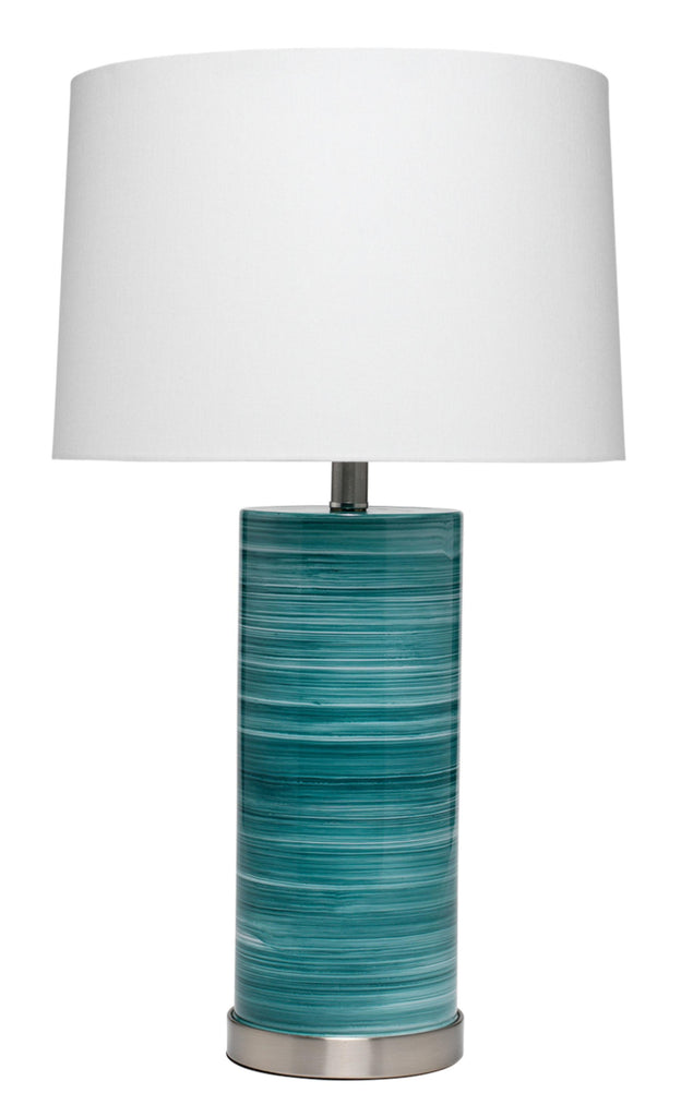 Jamie Young Casey Turquoise Table Lamps