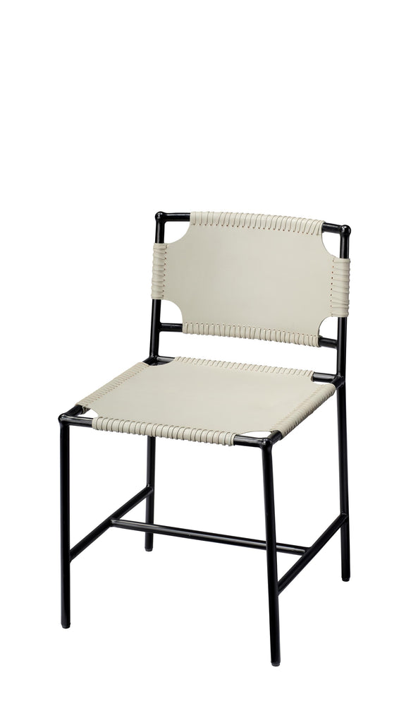 Jamie Young Asher Dining Chair Grey Furniture