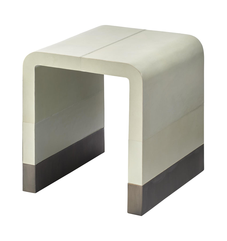 Jamie Young Waterfall Side Table Grey Furniture