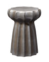 Jamie Young Oyster Ceramic Table, Charcoal