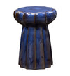 Jamie Young Oyster Ceramic Table, Blue