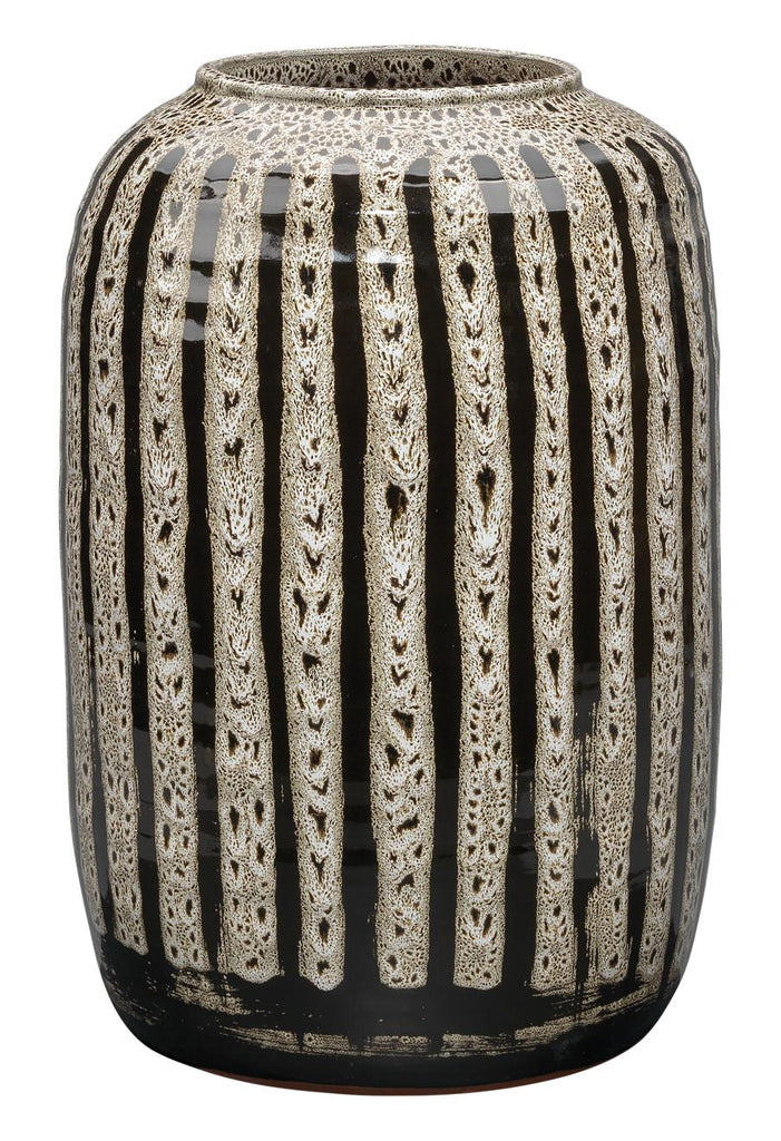 Jamie Young Barnaby Vase Beige Accents