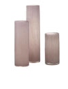 Decoratorsbest Gwendolyn Hand Blown Glass Vases (Set Of 3), Pink