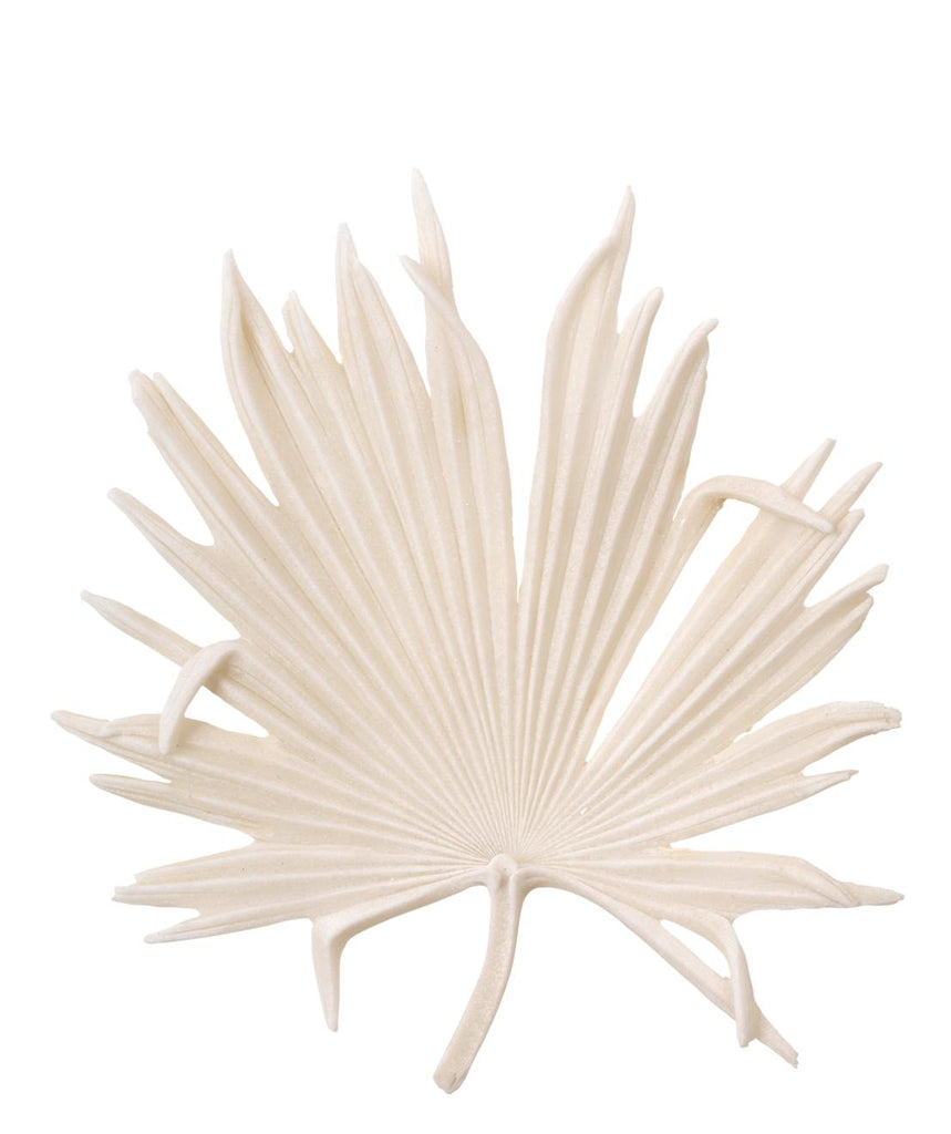 Jamie Young Island Leaf Object White Accents