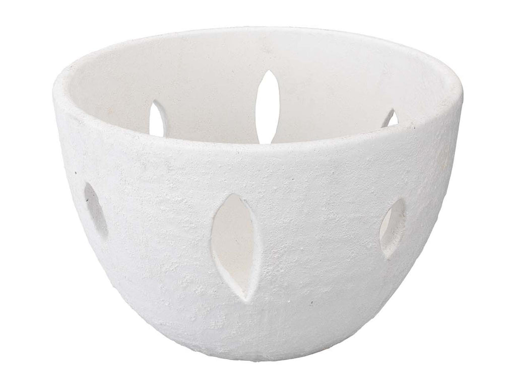 Jamie Young Lacerated Bowl White Accents