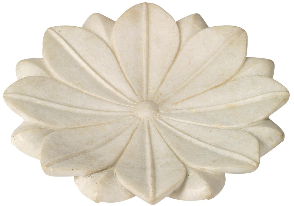 Jamie Young Lotus Plate White Accents