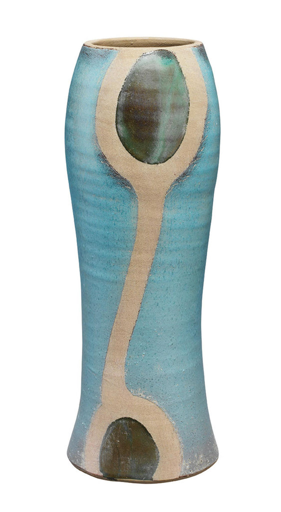 Jamie Young Maryln Vase Blue Accents