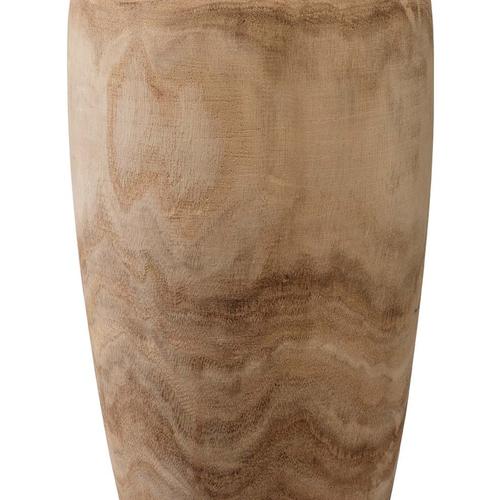 Jamie Young Ojai Wooden Vase Brown Accessories