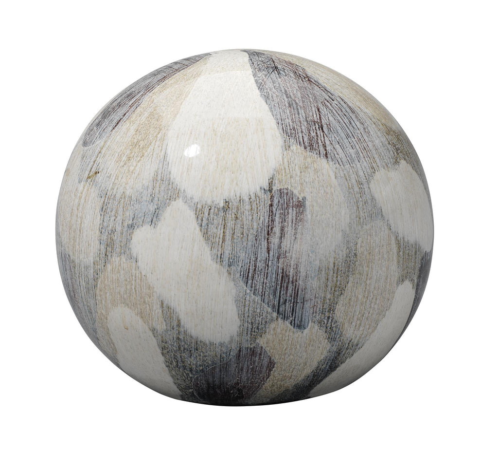Jamie Young Painted Sphere Cream Accents