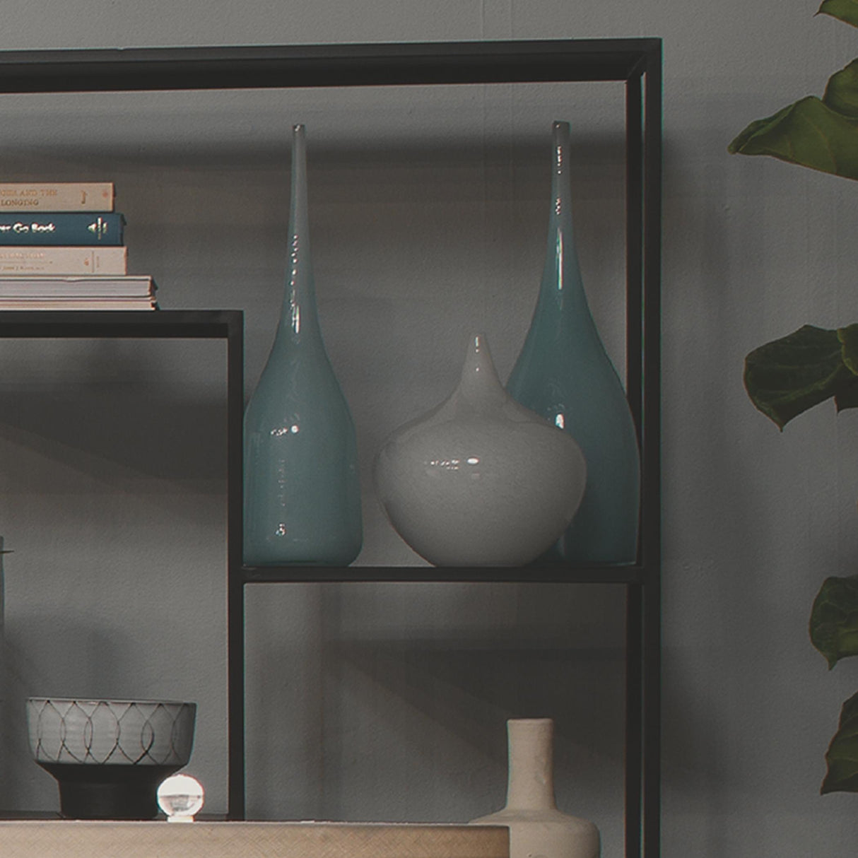 Jamie Young Pixie Decorative Vases (set of 3) Blue Accessories