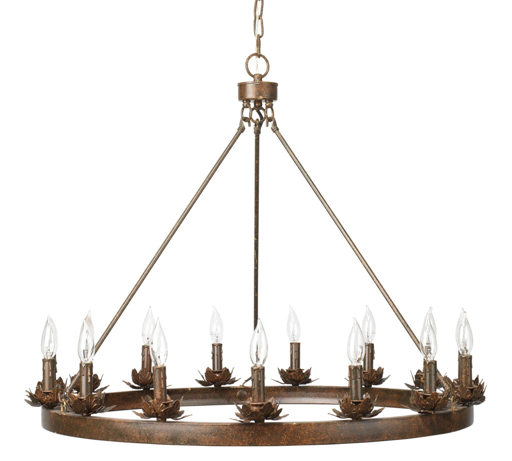 Jamie Young Ring Brown Chandeliers