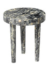 Jamie Young Artemis Black Resin Side Table, Small