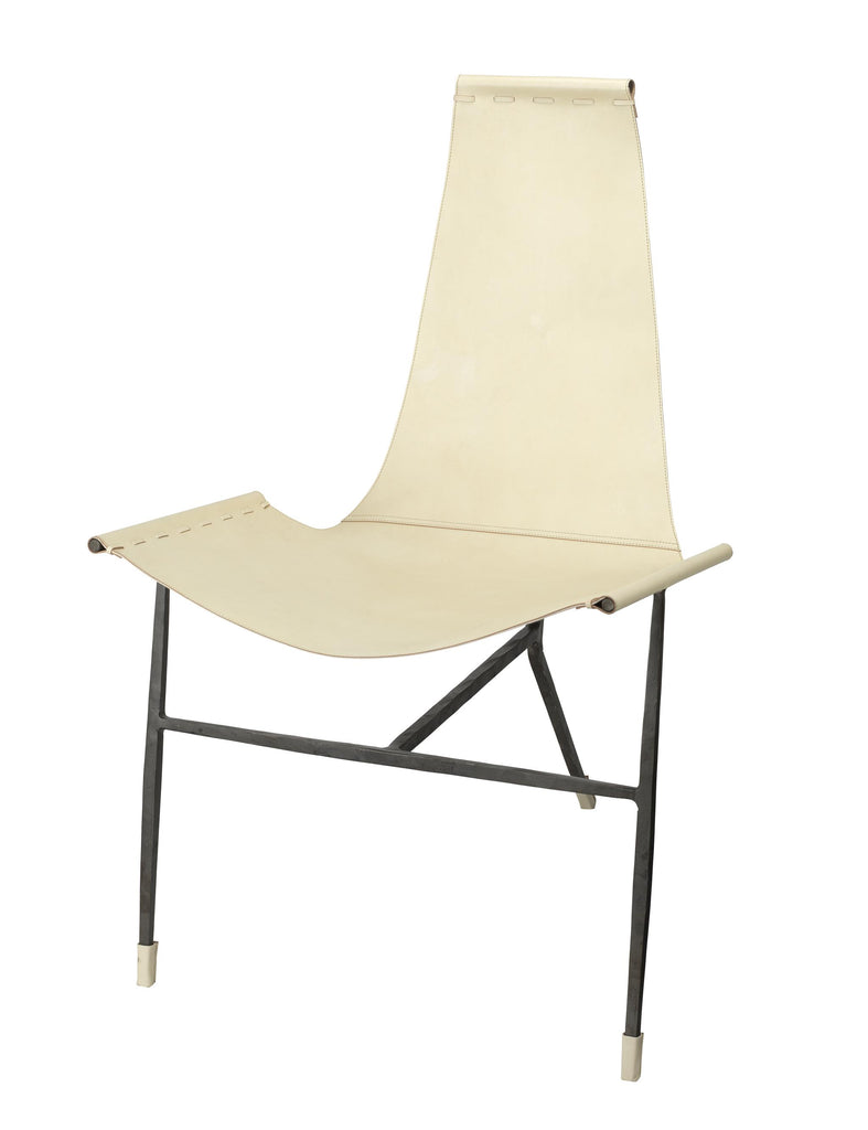 Jamie Young Abilene Lounge Chair White Furniture