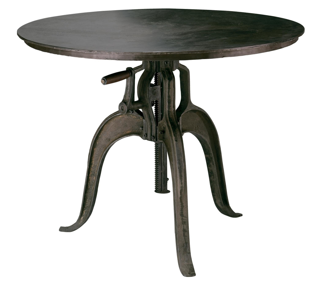 Jamie Young Americana Crank Table Black Furniture