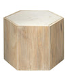 Jamie Young Argan Wood Hexagon Table, Medium