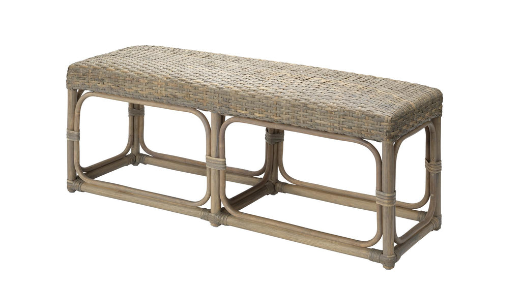 Jamie Young Avery Bench Grey Furniture