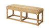 Jamie Young Avery Rattan Bench, Natural
