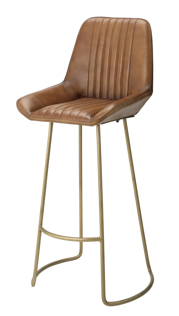 Jamie Young Perry Bar Stool Brown Furniture