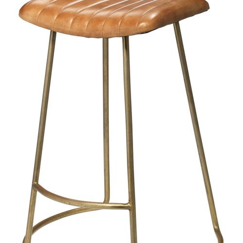 Jamie Young Theo Counter Stool Brown Furniture