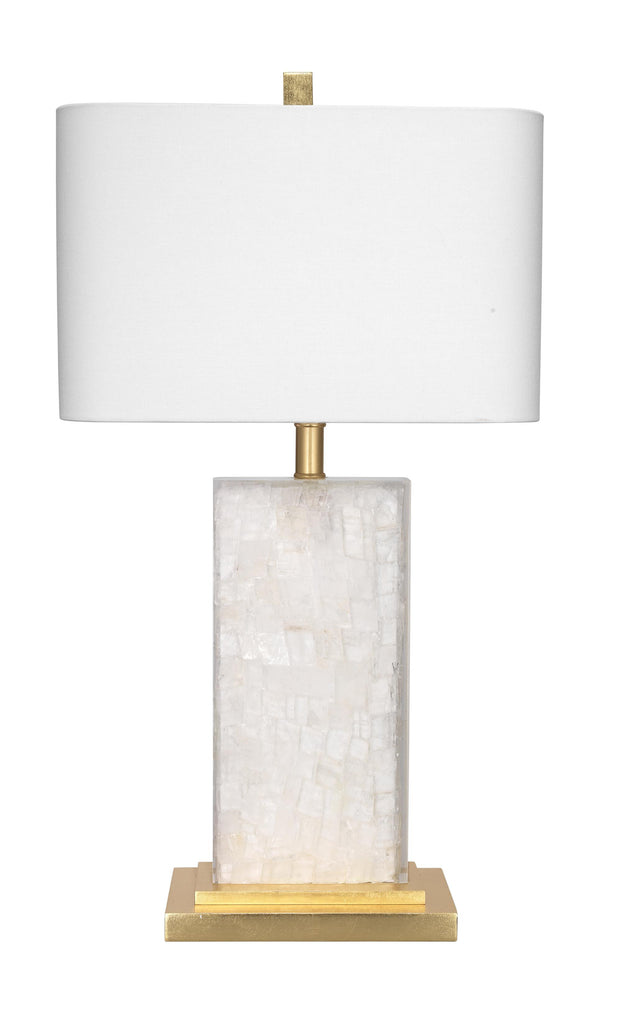 Jamie Young Caesar White Table Lamps