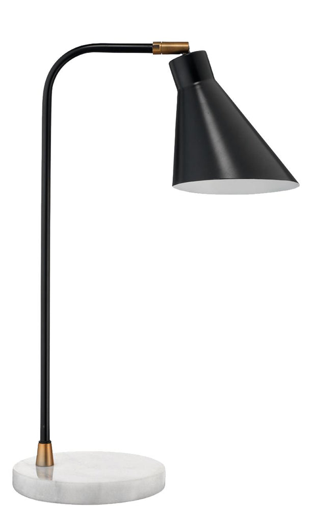 Jamie Young Chronicle Task Black Table Lamps