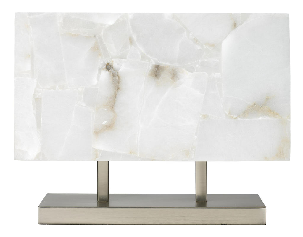 Jamie Young Ghost Horizon Silver Table Lamps