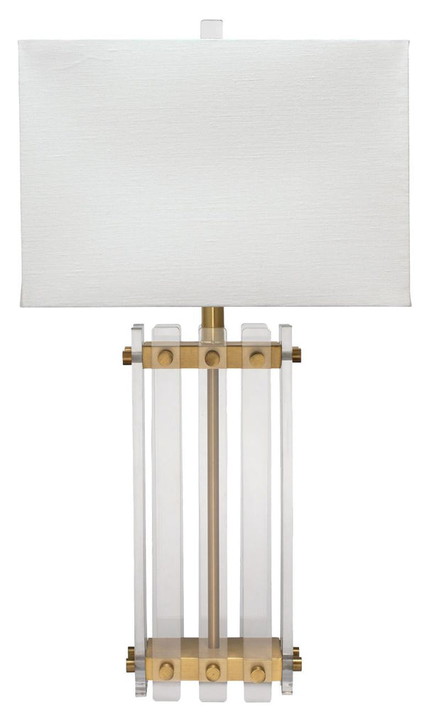 Jamie Young Grammercy Clear Table Lamps