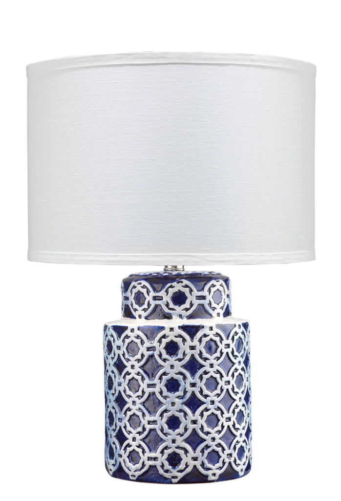 Jamie Young Marina Blue Table Lamps