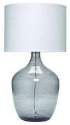 Jamie Young Plum Jar Glass Table Lamp, Grey