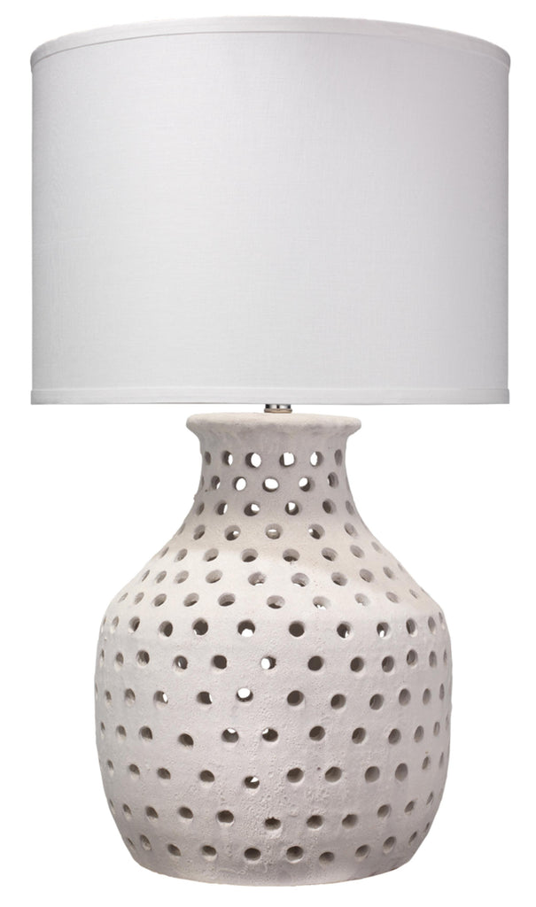 Jamie Young Porous White Table Lamps