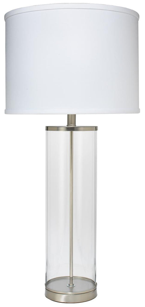 Jamie Young Rockefeller Silver Table Lamps