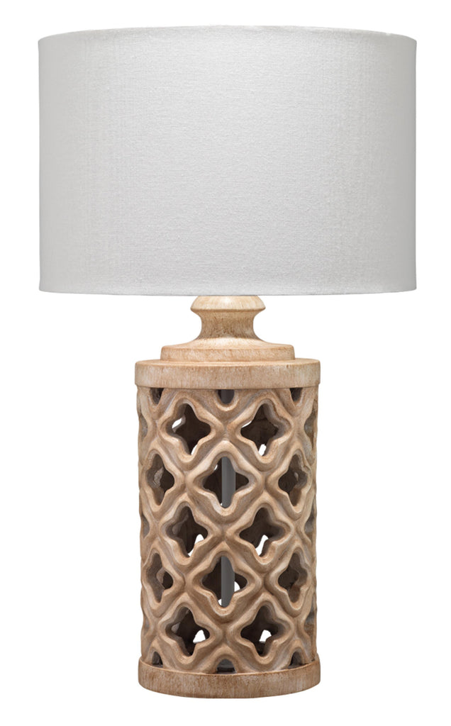 Jamie Young Starlet White Wash Table Lamps