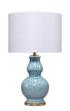 Decoratorsbest Whitney Ceramic Table Lamp, Blue