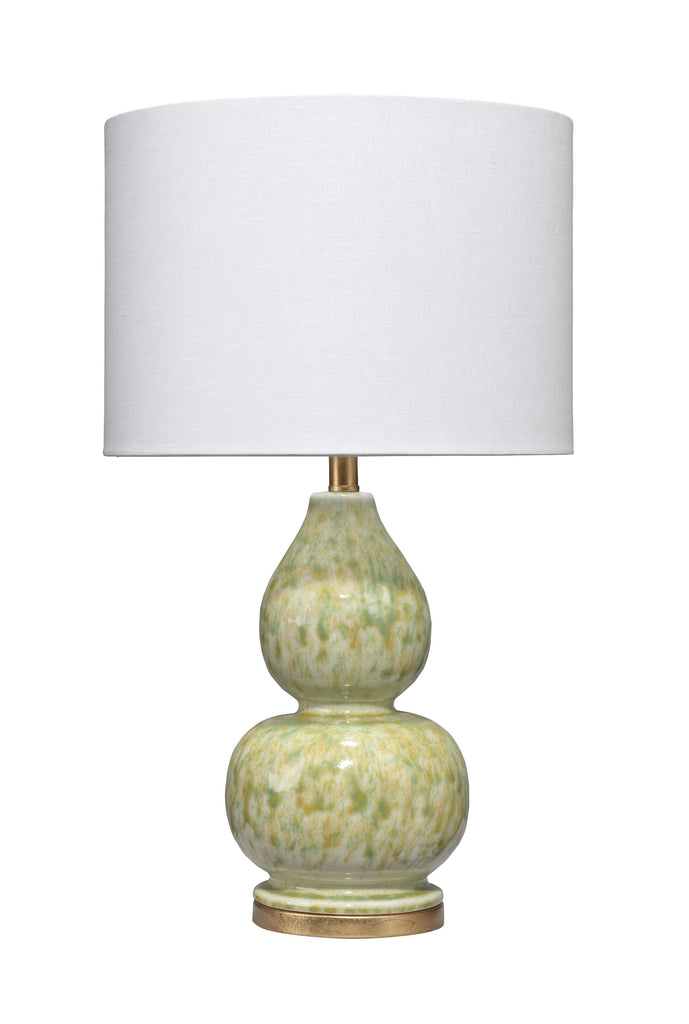 Jamie Young Whitney Green Table Lamps