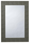 Decoratorsbest Structure Shagreen Rectangle Mirror, Grey