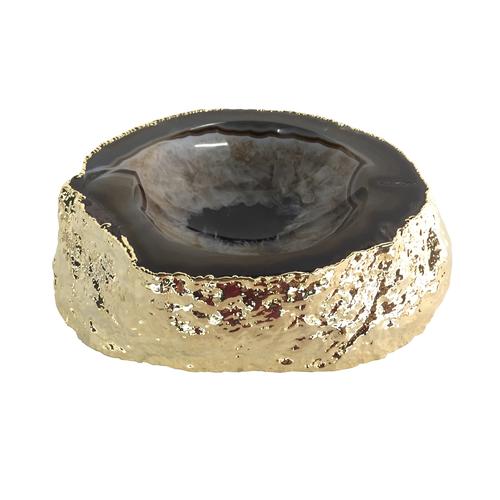 Kravet Decor Noemi Polished Agate Black/Gold Blackgold Bowls
