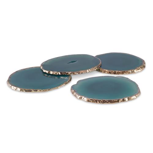 Kravet Decor Andre Coasters Green Greengold Objects