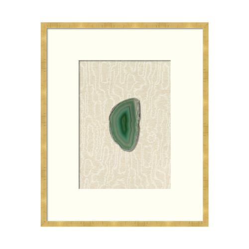Kravet Decor Emerald Geode Tall Emerald Prints