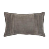 Kravet Decor Fuller Suede Pillow Gray Decorative Pillow