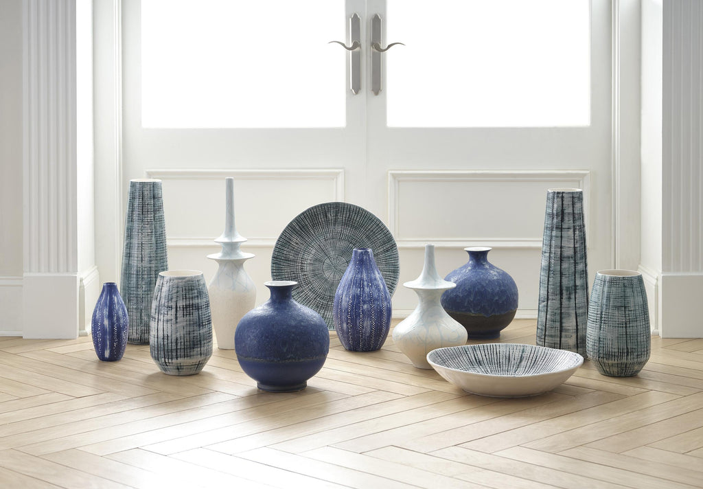 Kravet Decor Falun Blue Vases