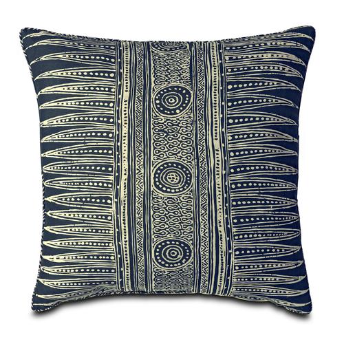 Kravet Decor Indian Zag Indigo Decorative Pillows