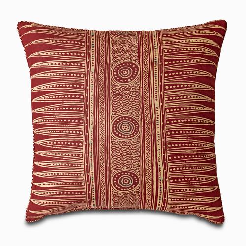 Kravet Decor Indian Zag Paprika Decorative Pillows