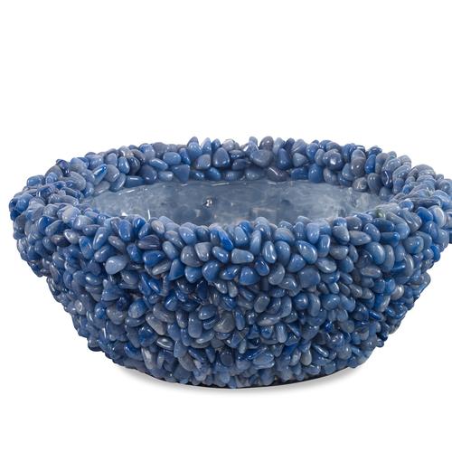 Kravet Decor Cleo Stone Blue Bowls