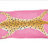 Dana Gibson Pink Leopard Lumbar Pillow