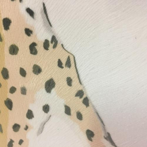 Dana Gibson Cream Leopard Lumbar