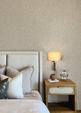 A-Street Prints Soma Metallic Crackling Silver Wallpaper