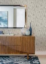 A-Street Prints Diorite Splatter Silver Wallpaper